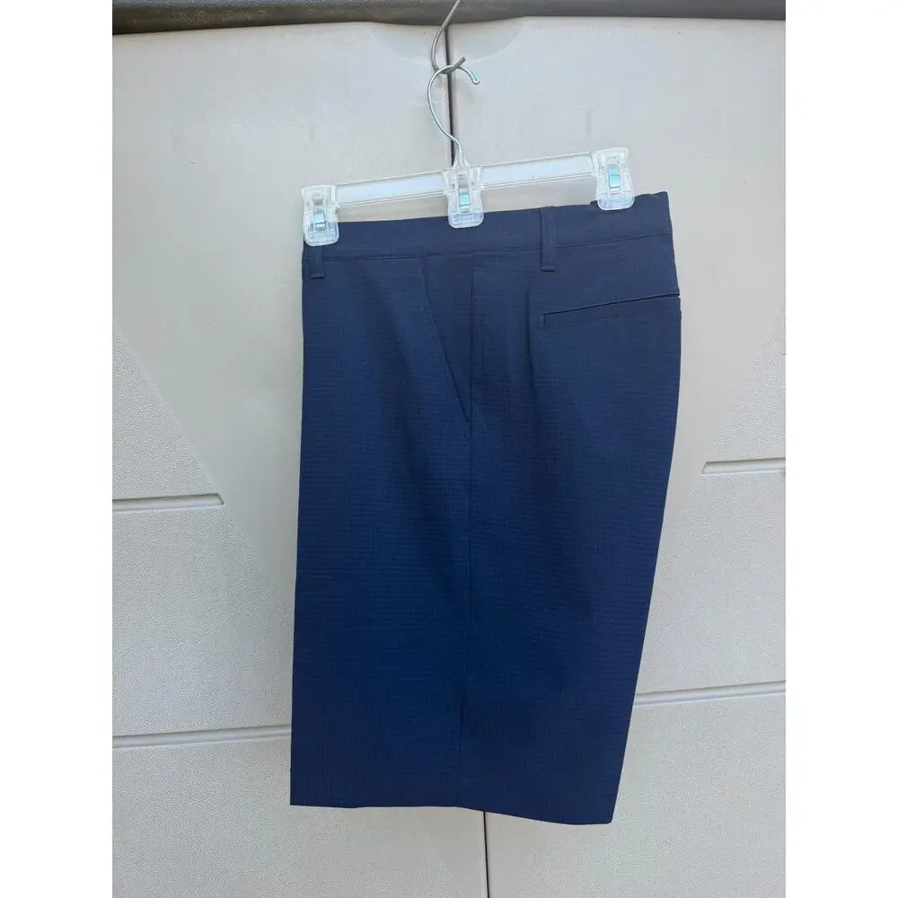 NWT Adidas Ultimate365 9-Inch Meltaway Golf Shorts Navy 36 Regular Performance